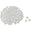Fantasías Miguel Art.7265 Cuenta Facetada Colores Ab 6mm 100pz Cristal