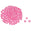 Fantasías Miguel Art.7265 Cuenta Facetada Colores Ab 6mm 100pz Rosa Transpa