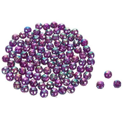 Fantasías Miguel Art.7266 Cuenta Facetada Colores Ab 8mm 100pz