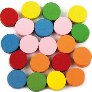 Art.7410 Cuentas De Madera Figuras