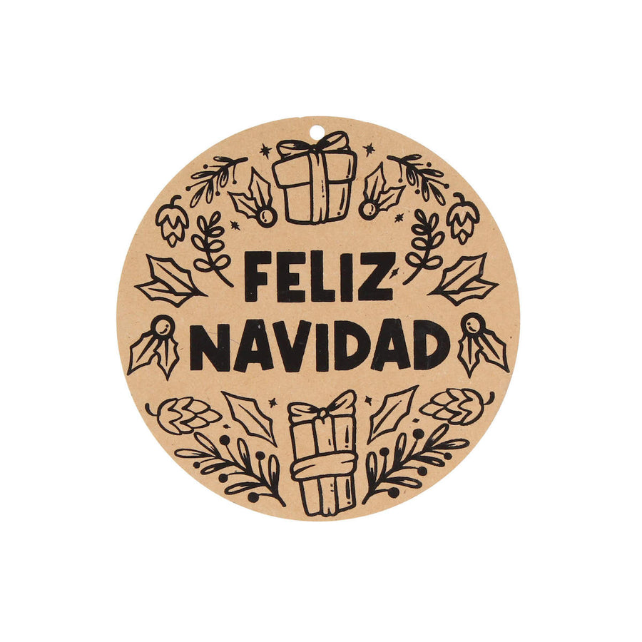 Art.7528 Esfera Navidad Color 12cm