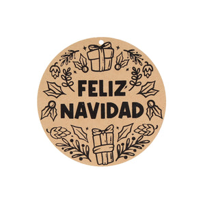 Art.7528 Esfera Navidad Color 12cm