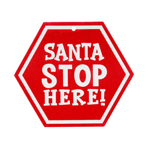 Art.7557 Letrero Santa 25cm