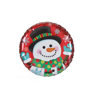 Art.7734 Calcomanía Decorativa Muñeco Nieve Globo