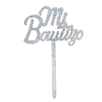 Art.7782 Pick Mi Bautizo Metalizado