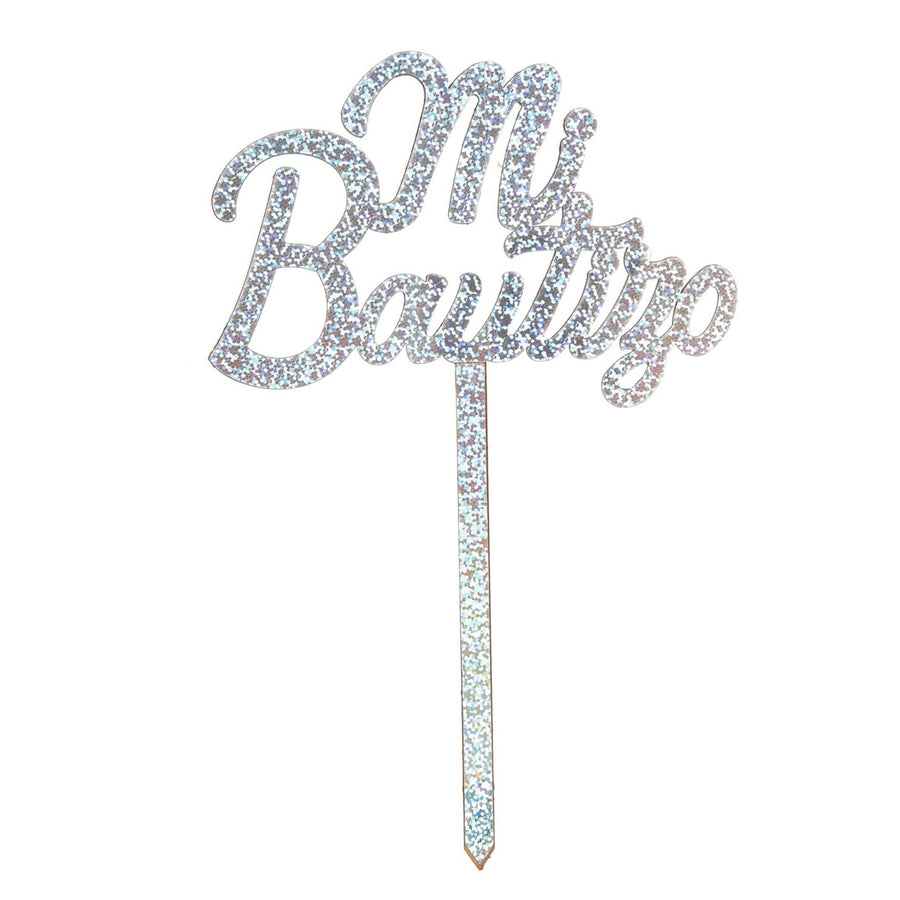 Art.7782 Pick Mi Bautizo Metalizado