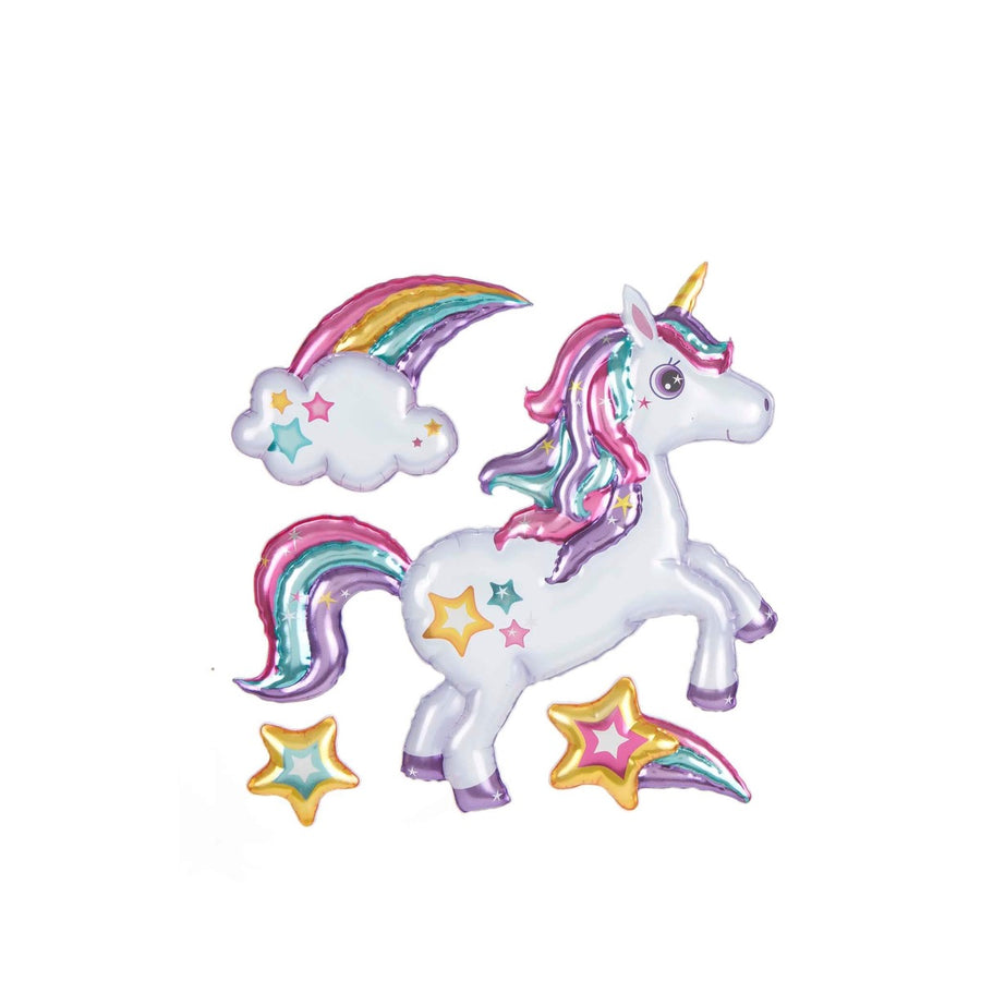 Art.7804 Calcomanía Decorativa Unicornio Globo