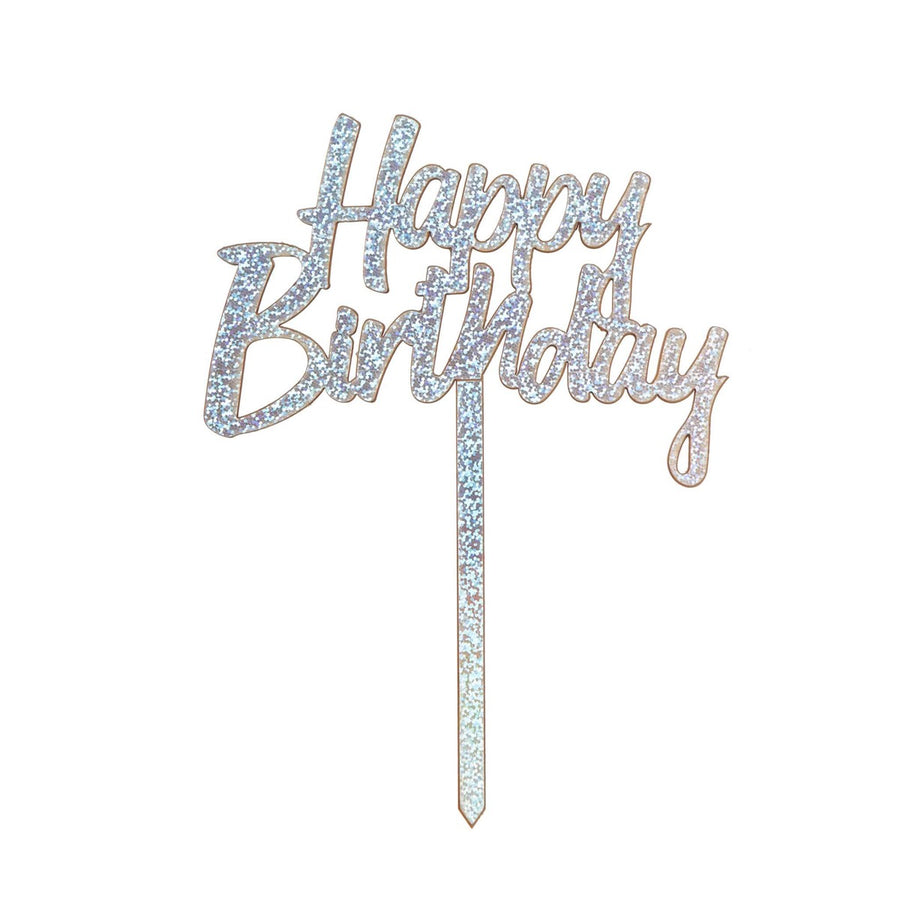 Art.7819 Pick Happy Birthday Metalizado