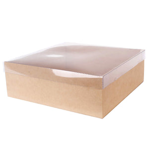 Art.7976 Caja Con Tapa Transparente 10x29x29cm 1pz