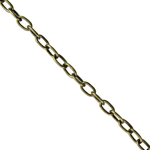 Art.81 Cadena De Metal (7018) Oro Antigüo