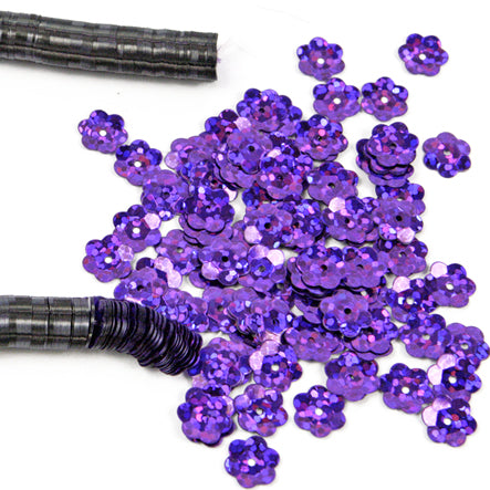 Art.8123 Lentejuela Flor Hilada Lazer