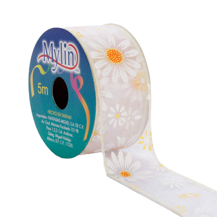Art.8274 Listón Organza Margarita
