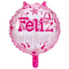 Fantasías Miguel Art.8426 Globo Impreso Feliz Cumpleaños 46cm 1pz