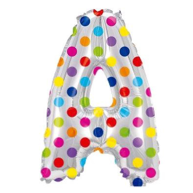 Fantasías Miguel Art.8429 Globo Letra Con Puntos 41cm 1pz