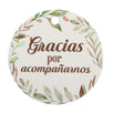 Fantasías Miguel Art.8501 Tarjeta Agradecimiento 3.5x3.5cm 24pz