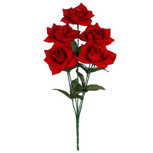 Art.8699 Bush Rosas de Terciopelo X5