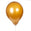 Fantasías Miguel Art.8777 Globo Color Metálico 25cm 10pz Oro
