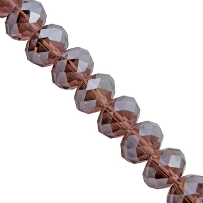 Fantasías Miguel Art.8838 Rondel Color 12x14mm Hilo 31cm (aprox 32pz)