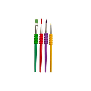 Art.8879 Juego Pinceles Agarradera Plástico