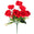 Fantasías Miguel Art.8968 Ramo Peony x7 Flores 32cm 1pz Rojo