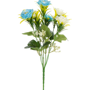 Art.8969 Ramo Rosas 6 Flores Y Accesorios