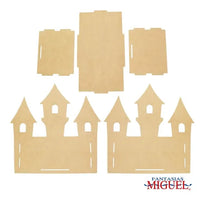 Art.8990 Castillo Dulcero 30x26x13cm 1pz
