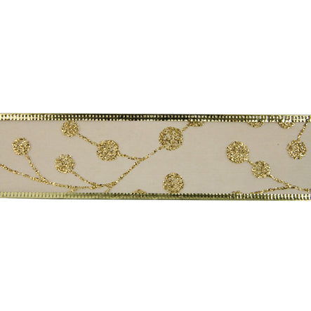 Art.9063 Listón Organza Cereza