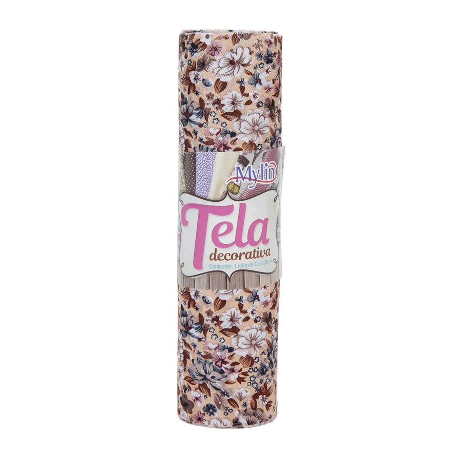 Art.9152 Rollo Tela Poliéster de Flores