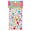 Fantasías Miguel Art.9211 Piedra Acrílica Con Adhesivo Varios (aprox 150pz)  1 Planilla Multi-Color