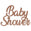 Fantasías Miguel Art.936 Letrero Mega Baby Shower 60x86cm 1pz Natural
