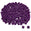 Fantasías Miguel Art.9399 Block 3D Fino 9x11mm (aprox 150pz) Morado