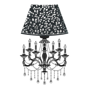 Art.9481 Calcomanía Lámpara De Pared Con Luz