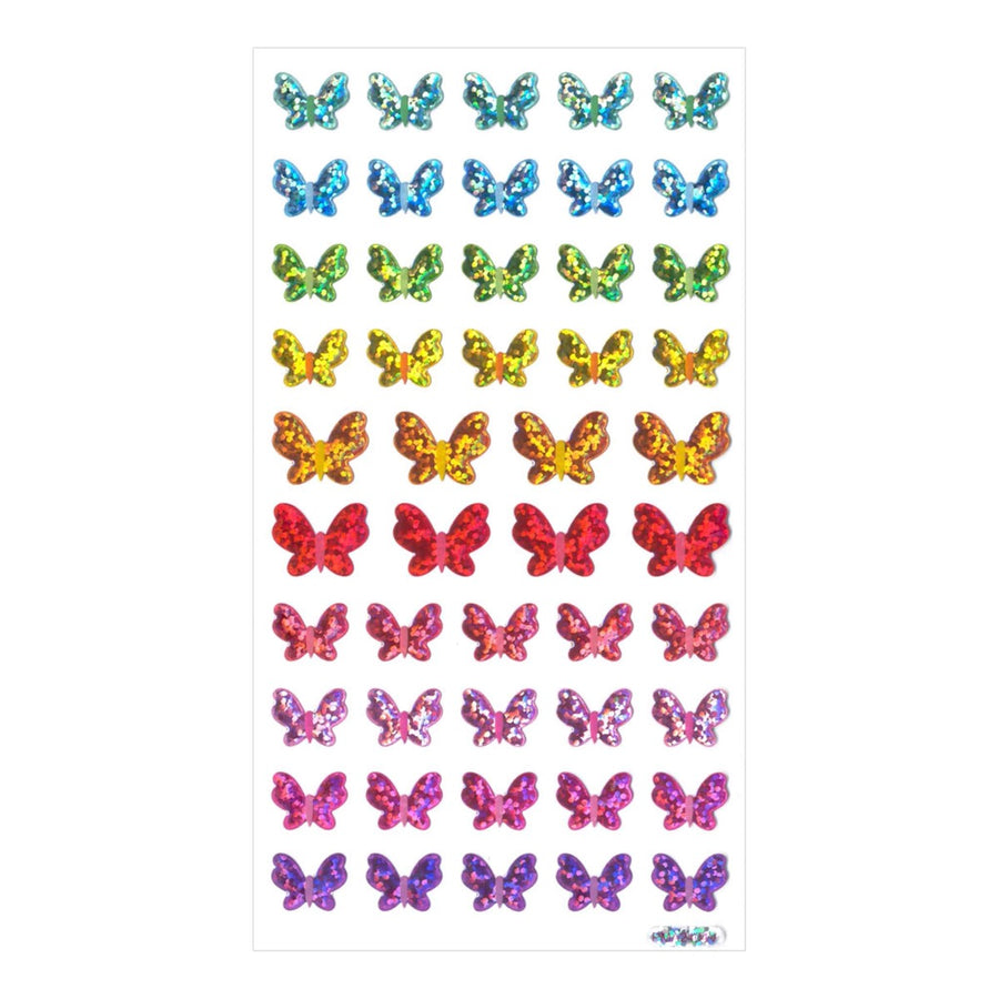 Art.9513 Calcomanía Mariposa Colores
