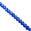 Fantasías Miguel Art.9754 Rondel Cristal Color Lustre 8x10mm Hilo 31cm (aprox 41pz) Zafiro