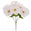 Fantasías Miguel Art.9757 Bush Chico Doble Campana X7 Flores 30cm 1pz Blanco