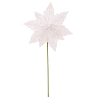 Art.9848 Flor De Nochebuena Diamantada