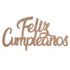 Fantasías Miguel Art.9996 Letrero Feliz Cumpleaños 53x103cm 1pz