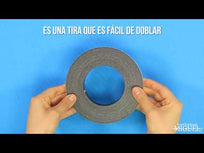 Art.4964 Carrete Flex Imán 1.5cm 10m