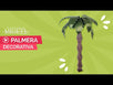 Fantasías Miguel Clave:GE477 Palmera Tropical De Macetas