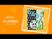 Fantasías Miguel Clave:JZ293 Cuadro Baby Panda