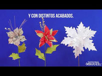 Art.6981 Vara Nochebuena Fina 89cm 1pz