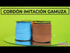 Fantasías Miguel Art.7876 Cordón Imitación Gamuza 3mm 100m