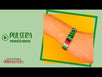 Fantasías Miguel Clave:IM1190 Pulsera Mexico Creando Con Brillantes