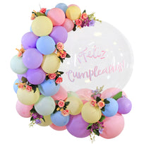 Art.4083 Globos Colores Pastel 30cm 15pz