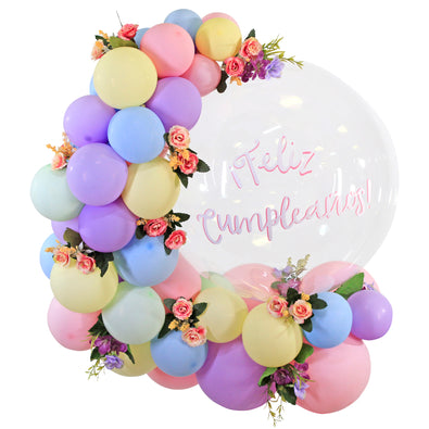 Fantasías Miguel Art.4083 Globos Colores Pastel 30cm 15pz