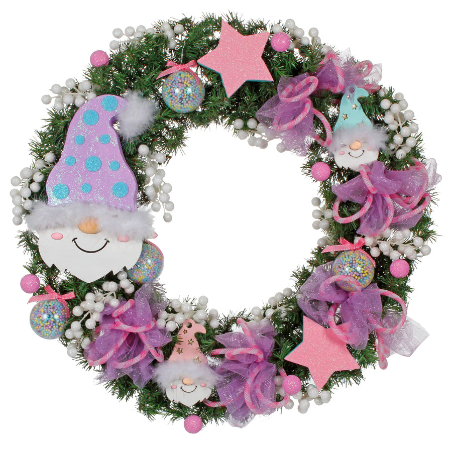 Art.10797 Cara Personaje Navideño 25cm 1pz