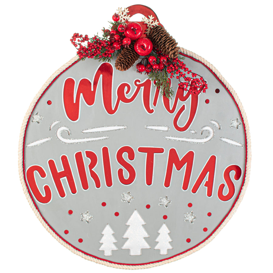 Art.10835 Esfera Navidad Calada 57.5x50cm 1pz