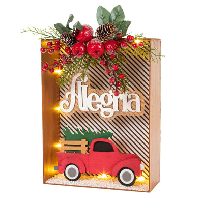 Fantasías Miguel Art.10773 Frases Deseos Navidad Chicos 9cm 1pz