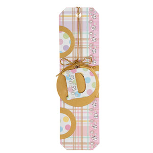 Separador De Libros Oro-Rosa