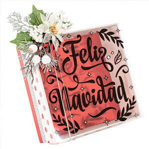 Caja Regalo Feliz Navidad